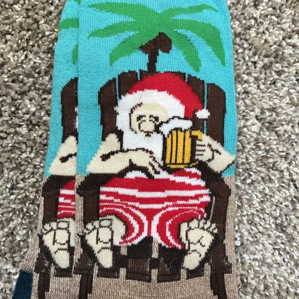 LEGALE Men’s Christmas Socks Size 8-12